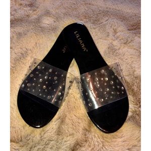 Forever 21 Translucent Sandals